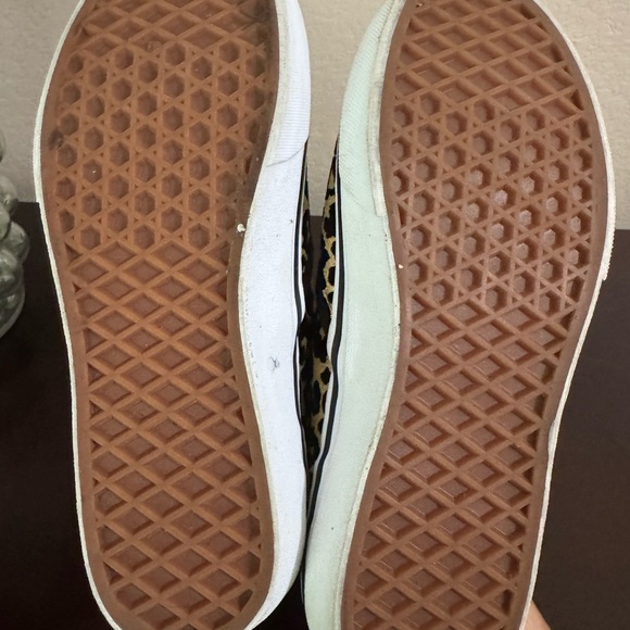 Vans Leopard Print Slip-On Sneakers - Picture 9 of 9